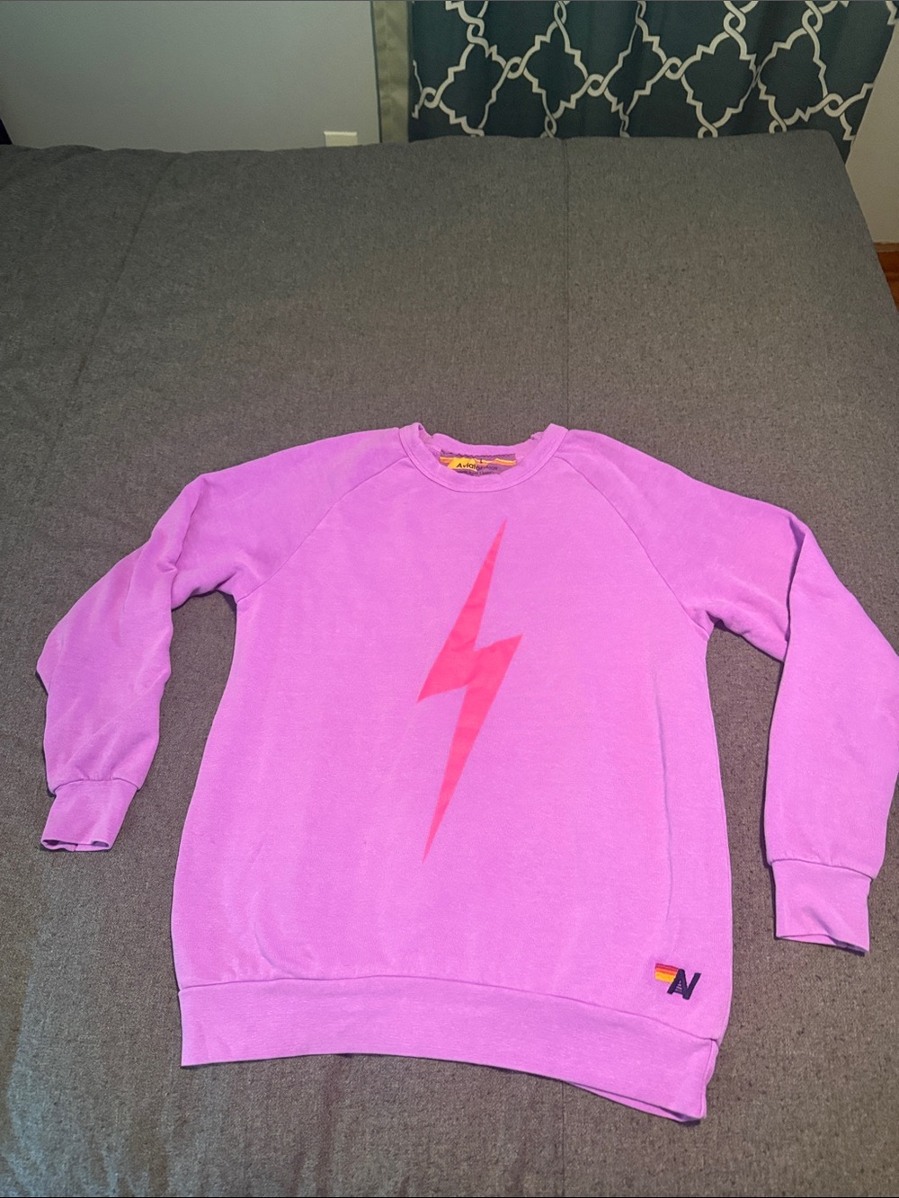 Aviator Nation bolt crew, L - Picture 2 of 6